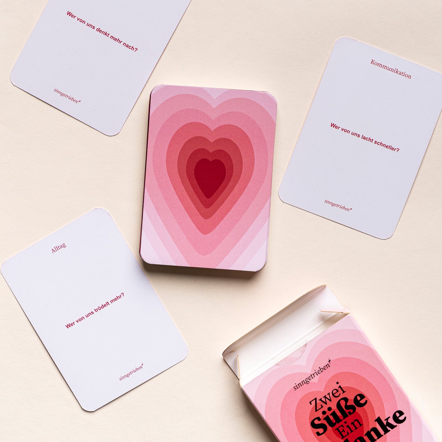 Zwei Süße Ein Gedanke