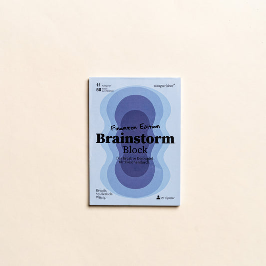 Finanzen Edition - Brainstorm Block