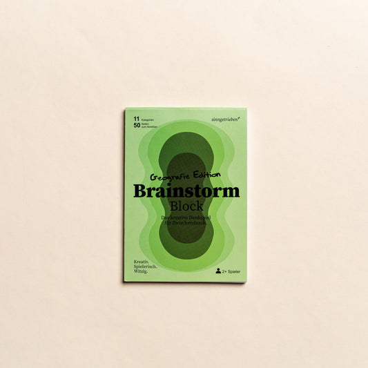 Geographie Edition - Brainstorm Block
